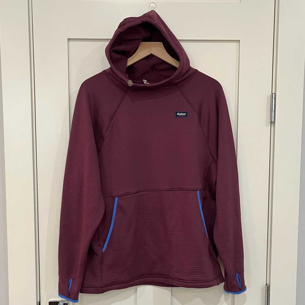 Fayettechill 🏔️ Livingston Polartec Waffle Fleece Hoodie Sweatshirt Sweater L